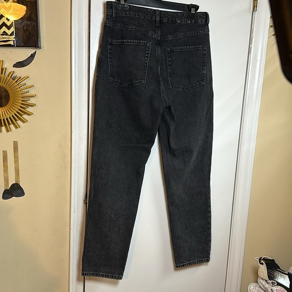 Garage black denim mom jeans - Picture 4 of 10